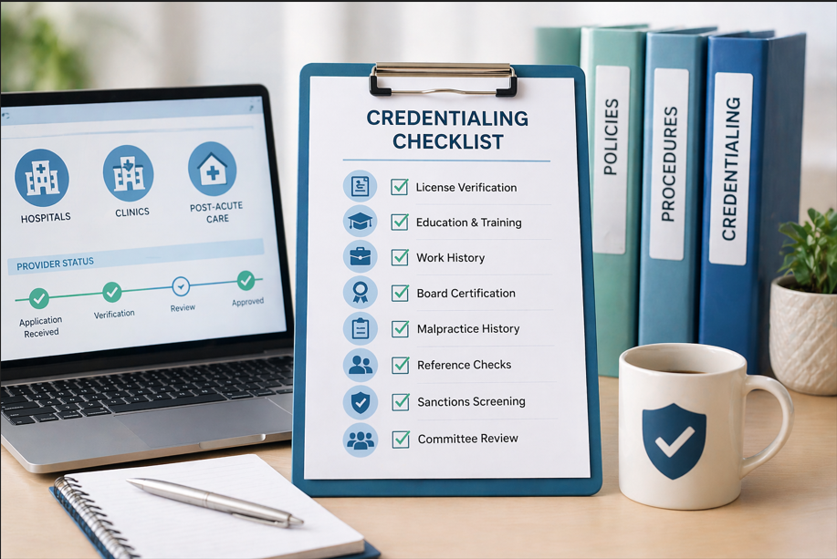 How Credentialing Works in Healthcare Organizations